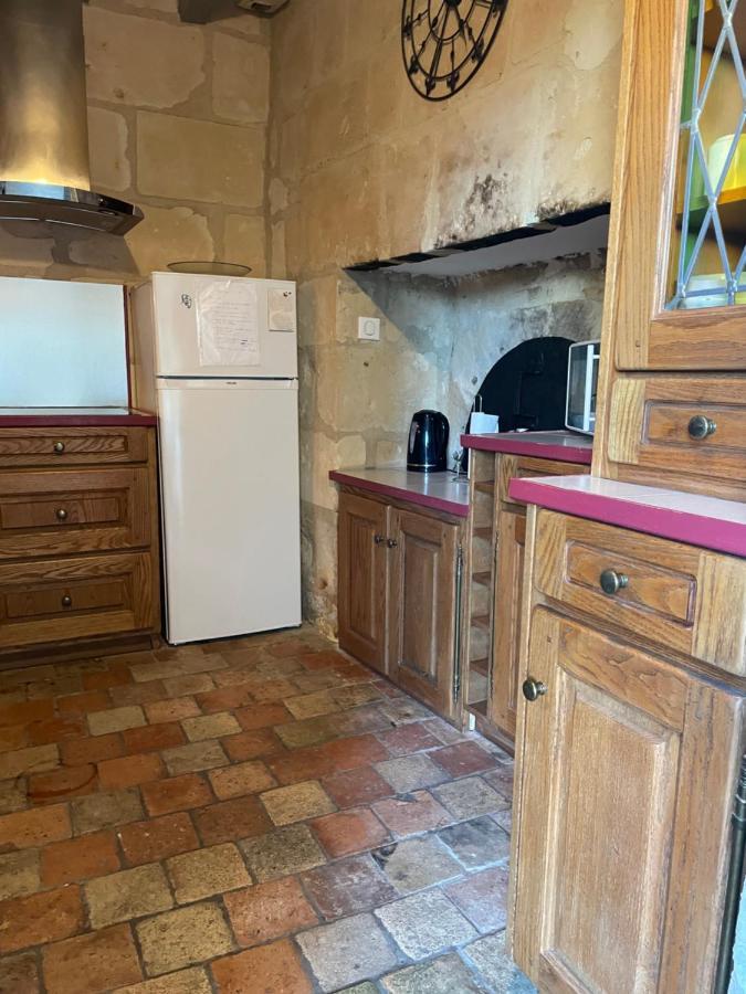 Villa L'Escale Troglo Au Bord De La Loire Souzay-Champigny Exterior foto